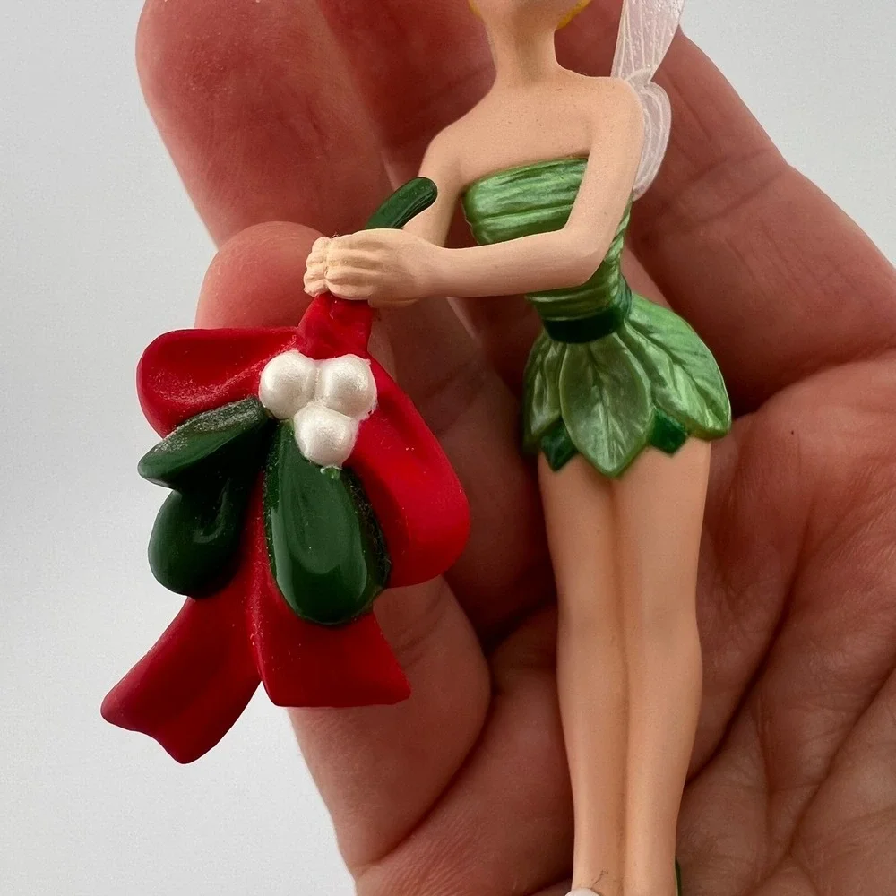 Disney Tinker Bell Mistletoe Christmas Ornament 2014 Fairy Holiday 4